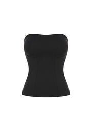 Austen Corset-inspired Stretch-Jersey Strapless Top