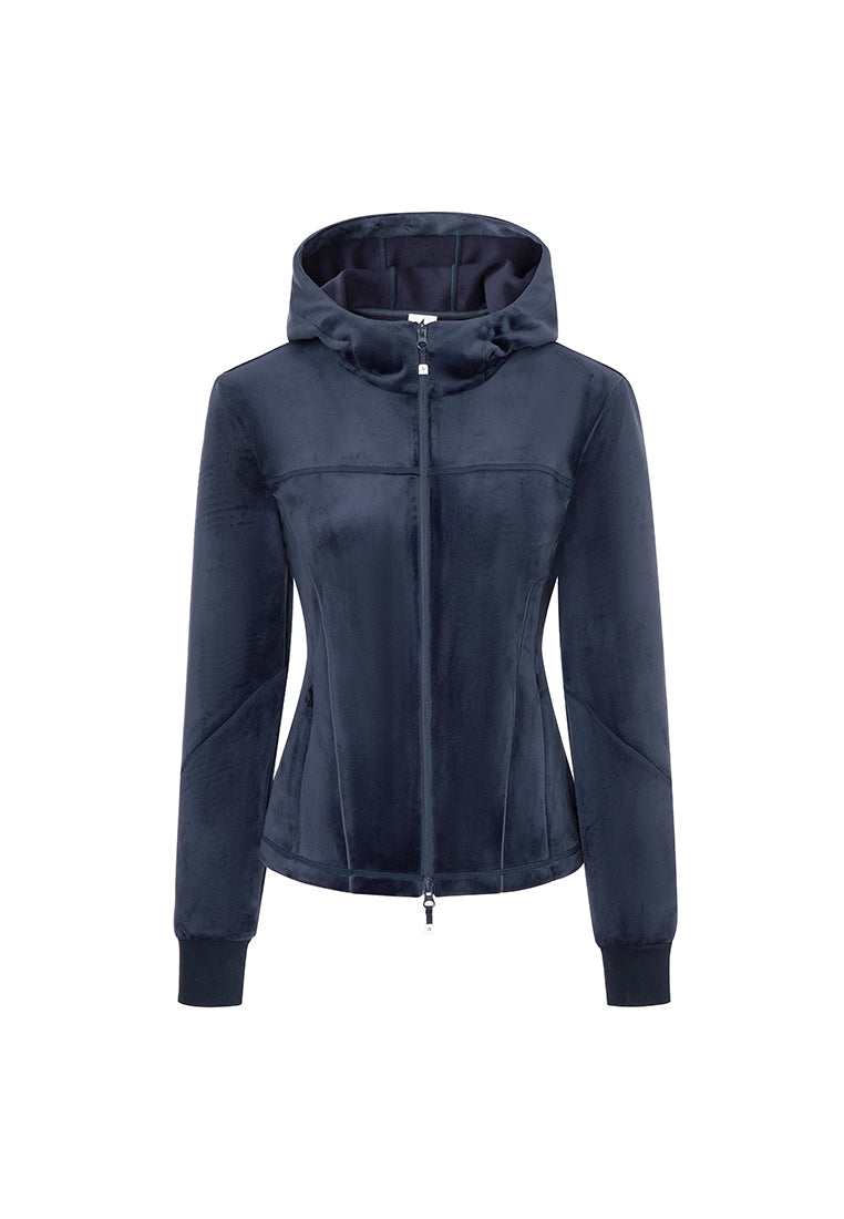 Serene Ultra-Soft Recycled Polyester Fleece and Organic Cotton Jacket