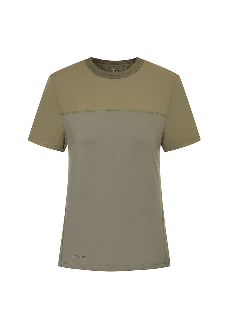 Jetsetter Paneled Crewneck Shirt