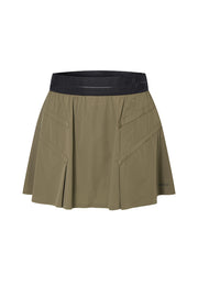Jetsetter Water-Resistant Stretch Mini Skirt
