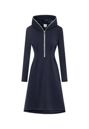 Sleet Ultra-Soft Recycled Polyester and Organic Cotton Hooded Dress