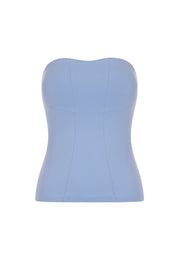 Austen Corset-inspired Stretch-Jersey Strapless Top