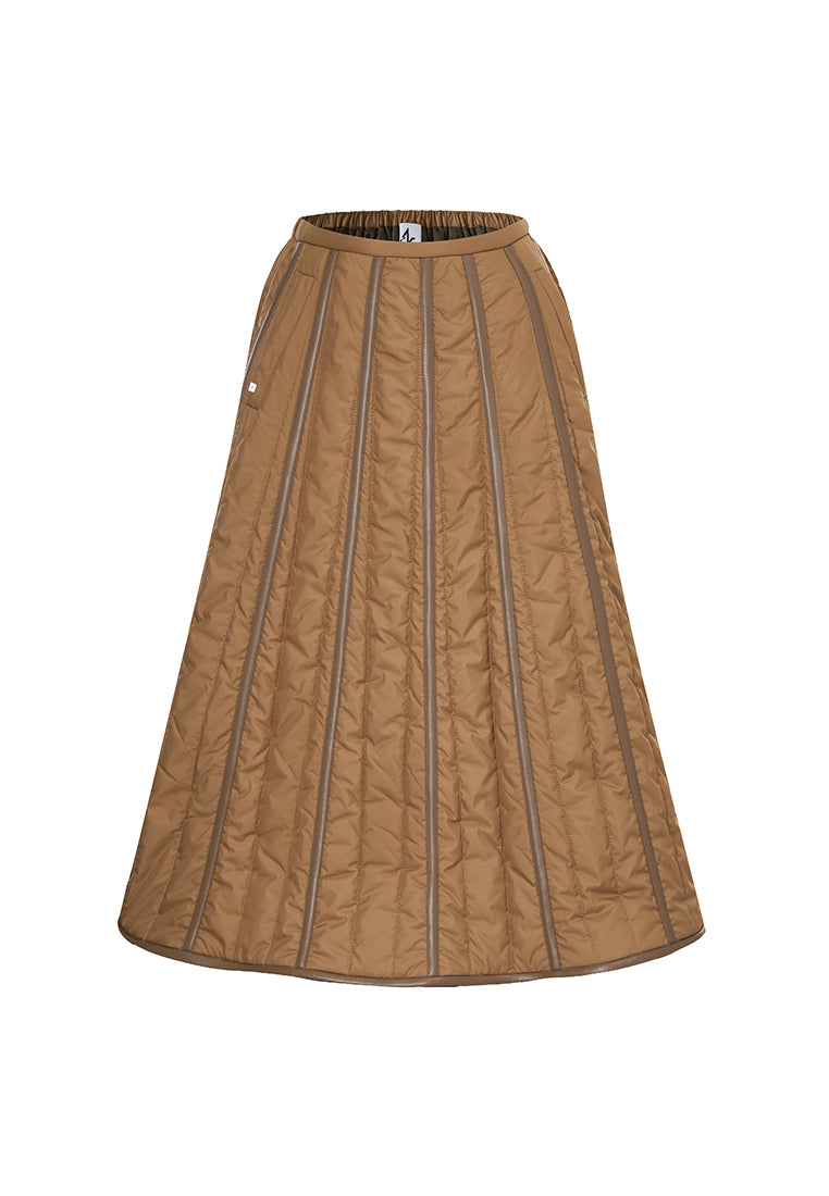 Odette A-Line Waterproof Skirt with Sustainable Padding and Vegan  