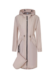 Sadie Recycled Fabric Dress with Side Pockets and Taped Water-Resistant Seams