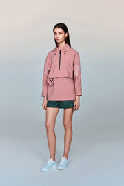 Eros Water- and Wind Resistant Windbreaker with Pleated Panels