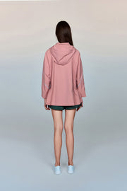 Eros Water- and Wind Resistant Windbreaker with Pleated Panels