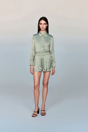 Athens 100% Silk Shirt with UPF 50+ Sun Protection