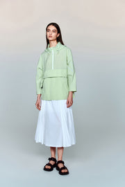 Eros Water- and Wind Resistant Windbreaker with Pleated Panels