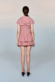 Artemis Water- and Wind resistant Long Sleeved Jacket with Pleated Waist