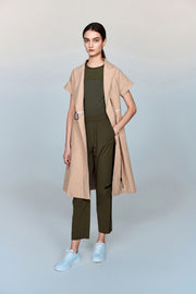 Maia Sustainable-Fibre Maxi Lapel Dress
