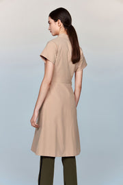 Maia Sustainable-Fibre Maxi Lapel Dress