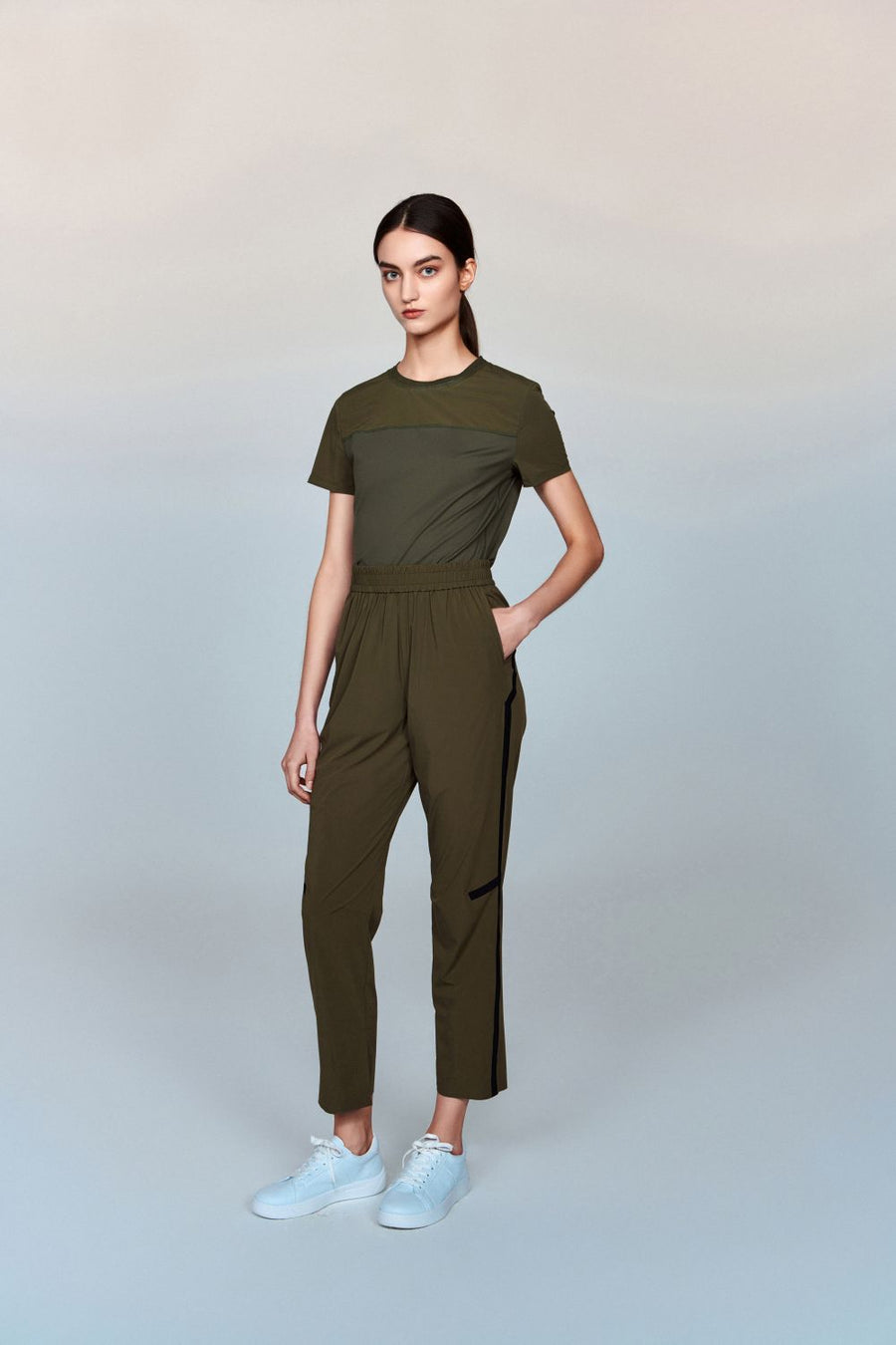 Jetsetter Water-Resistant Two-Way Stretch Nylon Jogger