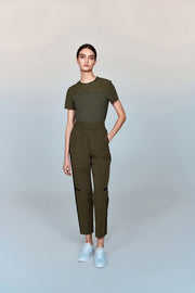 Jetsetter Paneled Crewneck Shirt