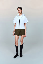 Jetsetter Water-Resistant Stretch Mini Skirt