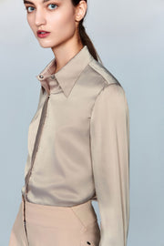 Athens 100% Silk Shirt with UPF 50+ Sun Protection