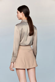 Athens 100% Silk Shirt with UPF 50+ Sun Protection