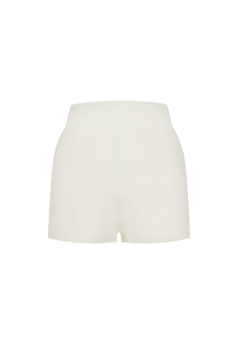 Marlowe Waterproof Vegan Pleated Leather Shorts