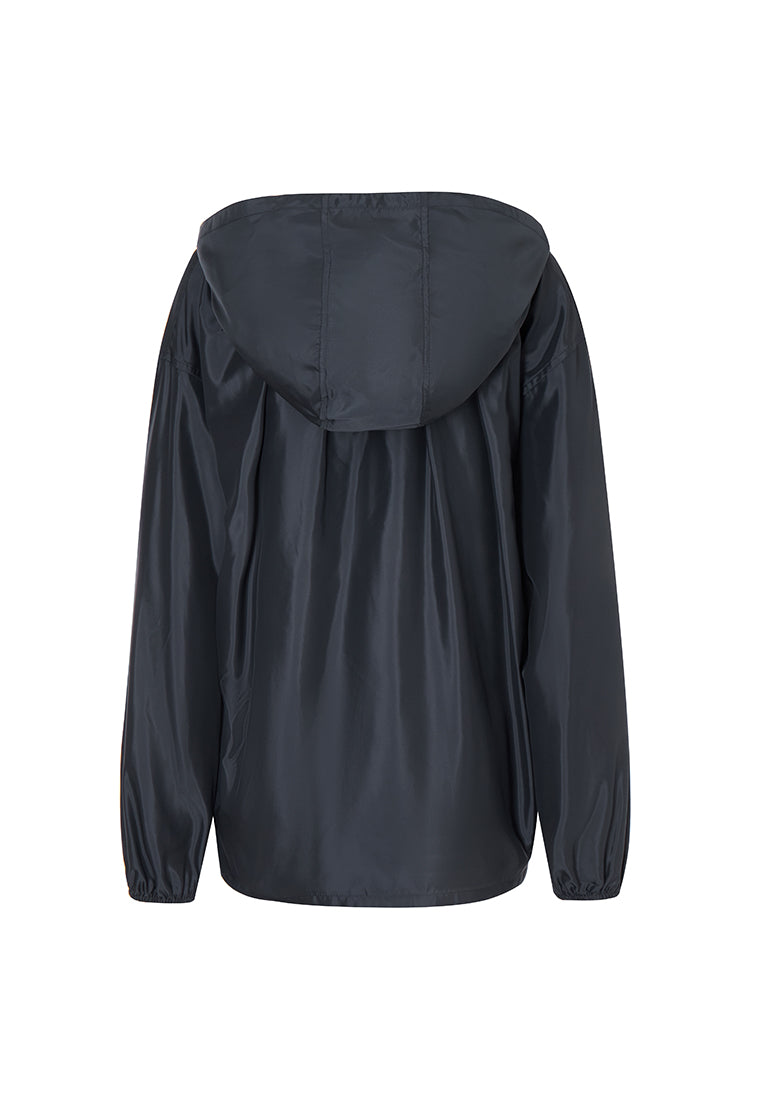Murphy Recycled Water-Repellent Hooded Windbreaker
