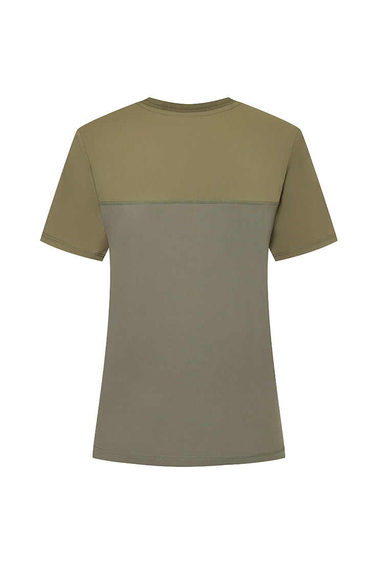 Jetsetter Paneled Crewneck Shirt