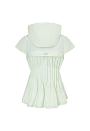 Artemis Water- and Wind resistant Long Sleeved Jacket with Pleated Waist