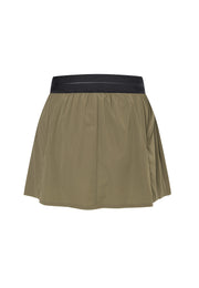 Jetsetter Water-Resistant Stretch Mini Skirt
