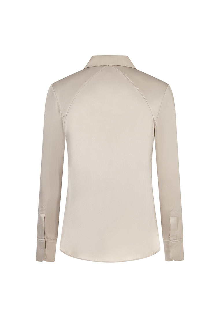 Athens 100% Silk Shirt with UPF 50+ Sun Protection