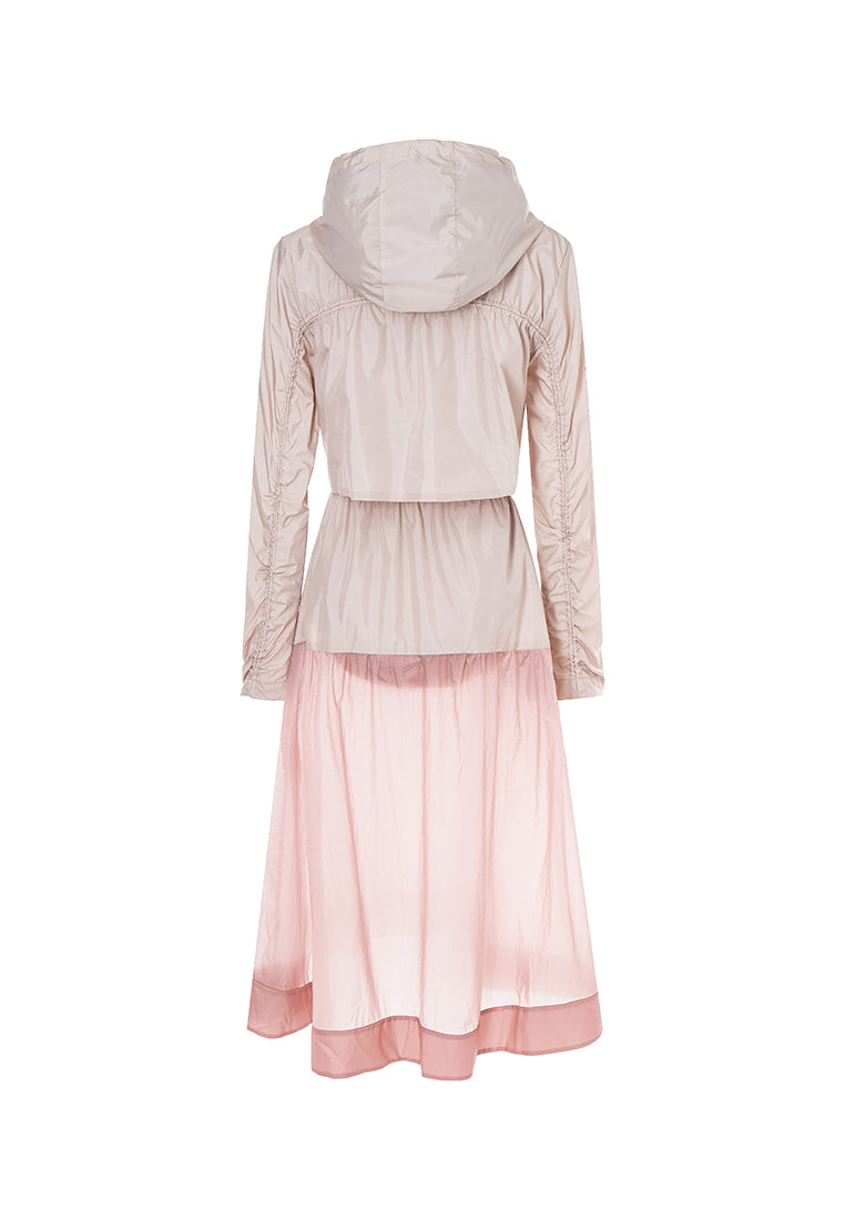 Rowan Anorak-inspired Dress with Packable Hood