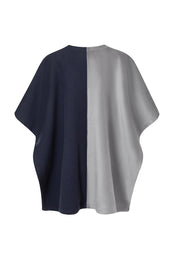 Everglade Easy-Fit Recycled Polyester and Organic Cotton 2-in-1 Shawl with Front Pockets