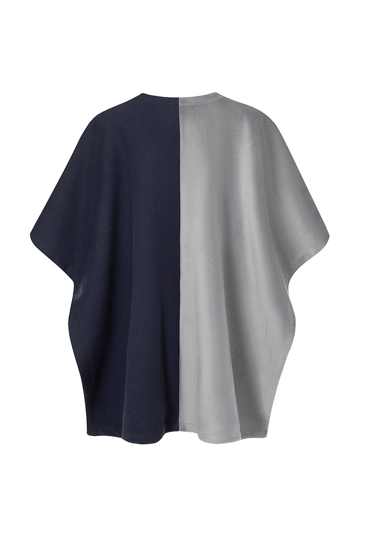 Everglade Easy-Fit Recycled Polyester and Organic Cotton 2-in-1 Shawl with Front Pockets
