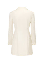 Anya Water and Wrinkle-resistant Convertible Pleated Blazer Dress