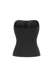 Austen Corset-inspired Stretch-Jersey Strapless Top