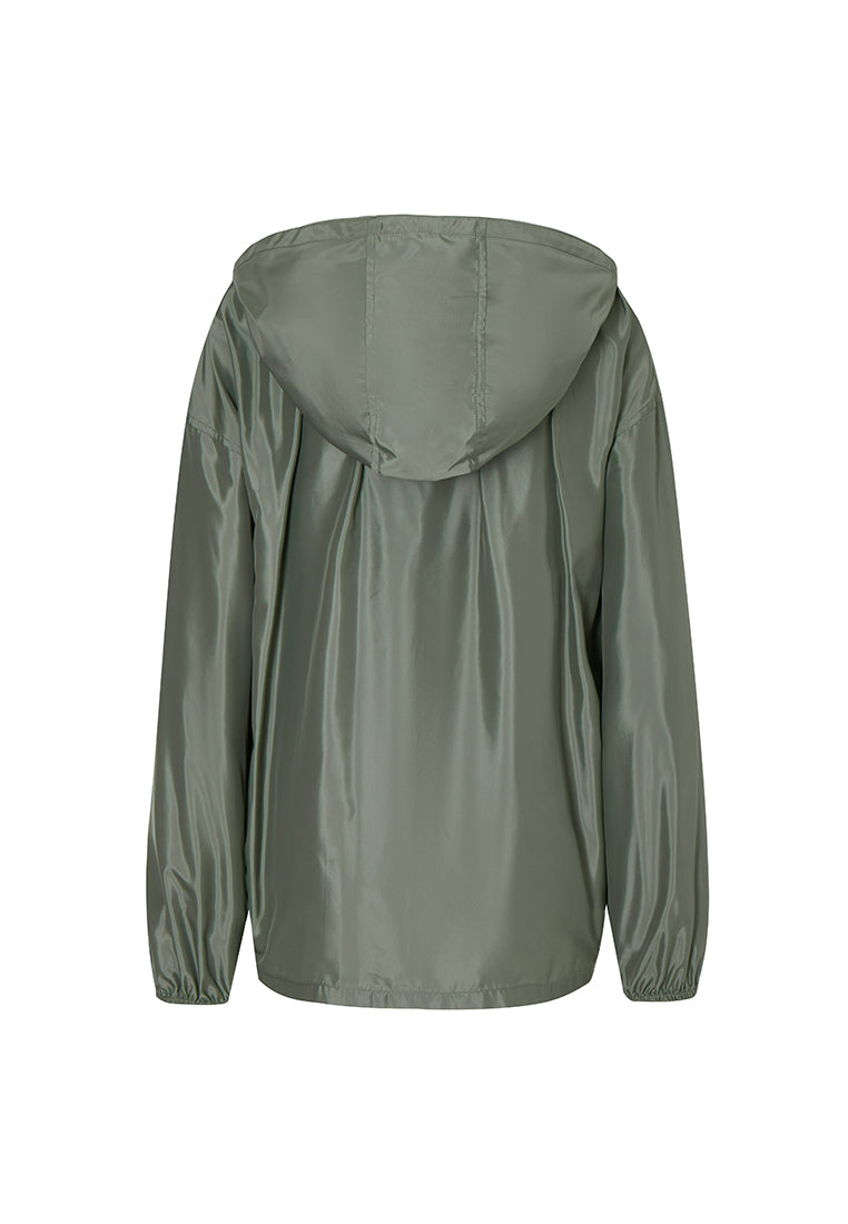 Murphy Recycled Water-Repellent Hooded Windbreaker