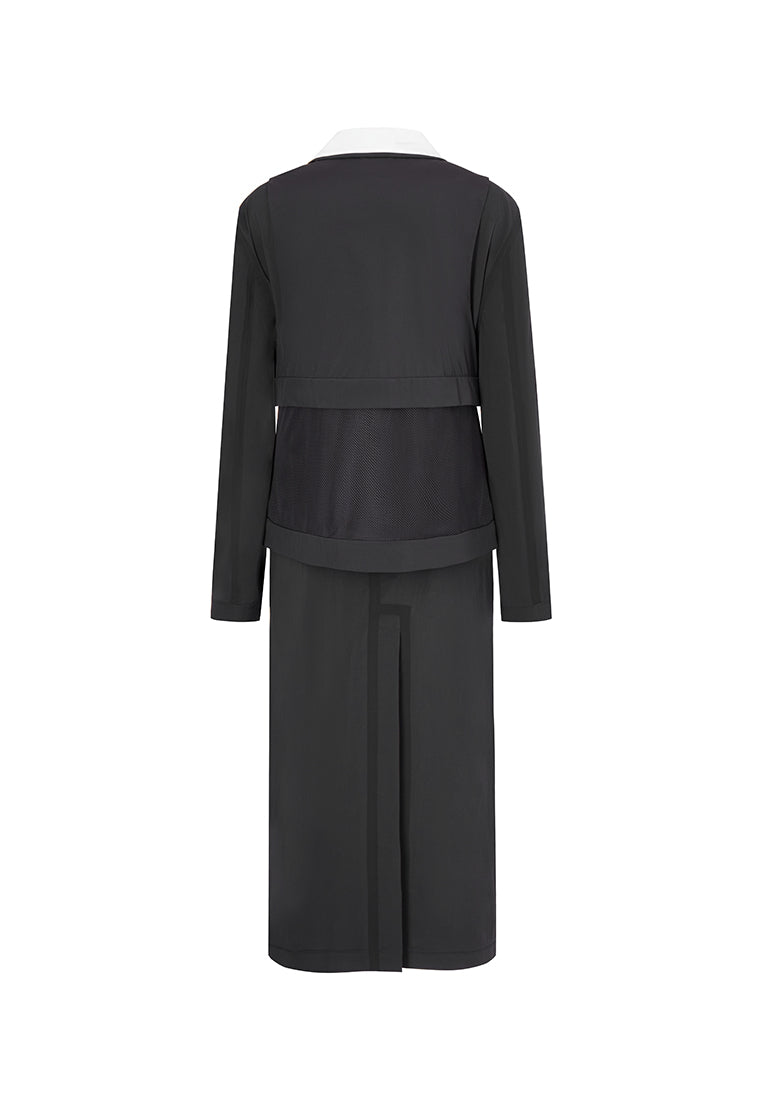 Noah-Carter Vest Relaxed Trench Coat