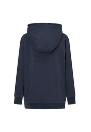 Wisp Ultra-Soft Recycled Polyester and Organic Cotton Boyfriend Fit Sweatshirt with Adjustable Neck Zippers