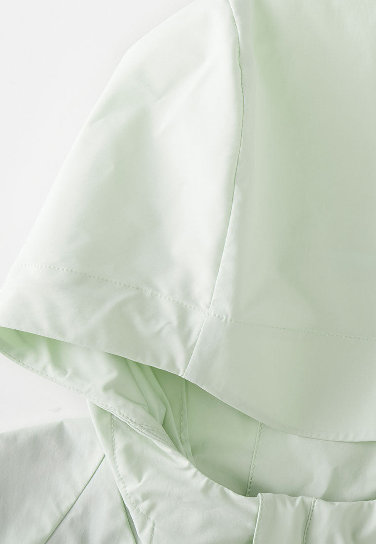Artemis Water- and Wind resistant Long Sleeved Jacket with Pleated Waist