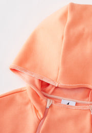 Wisp Ultra-Soft Recycled Polyester and Organic Cotton Boyfriend Fit Sweatshirt with Adjustable Neck Zippers