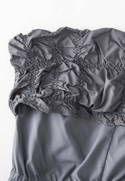 Acacia Strapless Recycled Polyester Jumpsuit with AP Signature Square Panel Detail