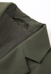 Anya Water and Wrinkle-resistant Convertible Pleated Blazer Dress