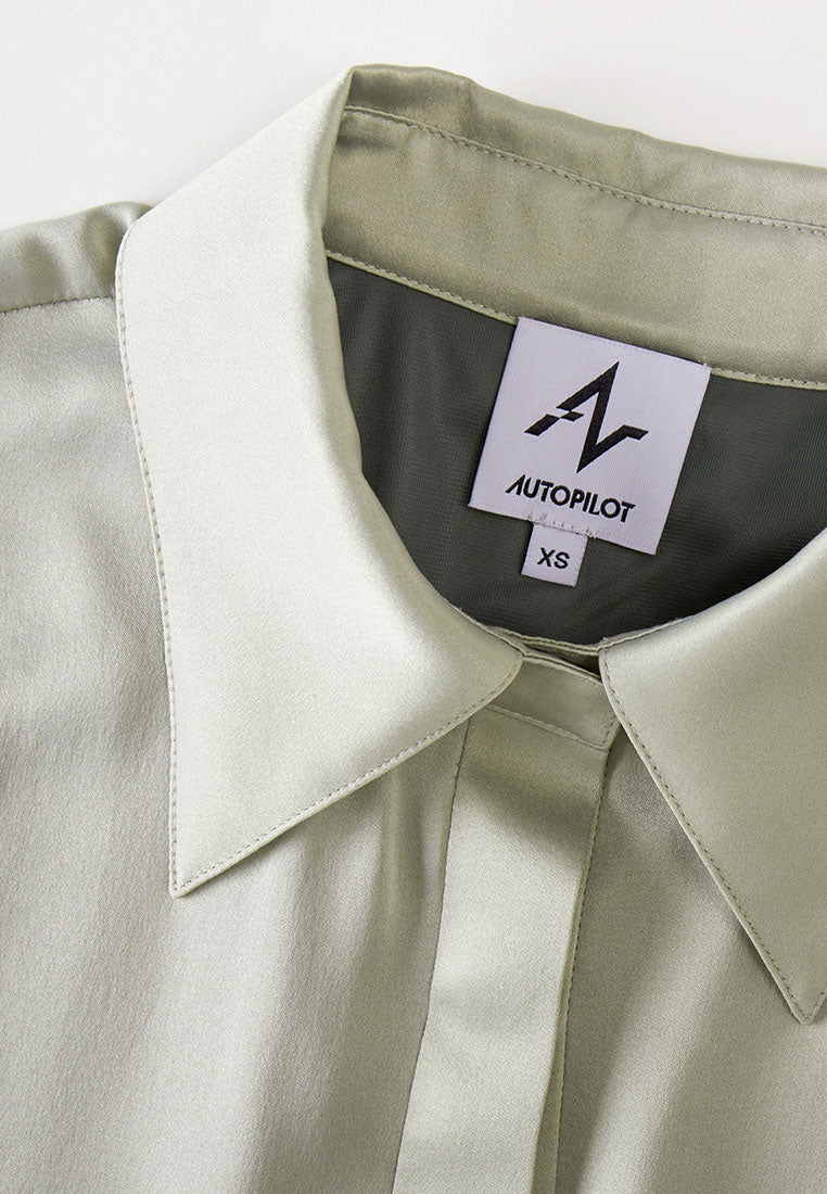 Athens 100% Silk Shirt with UPF 50+ Sun Protection