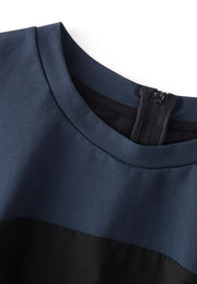 Santorini T-Shirt with Pleated Peplum Waist