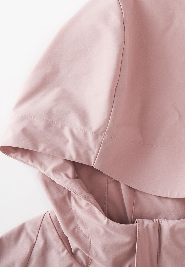 Artemis Water- and Wind resistant Long Sleeved Jacket with Pleated Waist