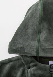 Serene Ultra-Soft Recycled Polyester Fleece and Organic Cotton Jacket