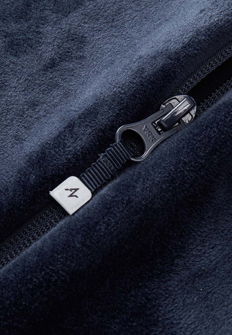 Serene Ultra-Soft Recycled Polyester Fleece and Organic Cotton Jacket