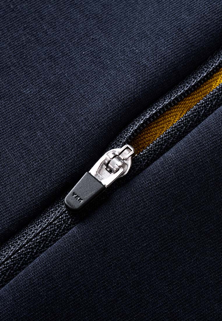Wisp Ultra-Soft Recycled Polyester and Organic Cotton Boyfriend Fit Sweatshirt with Adjustable Neck Zippers