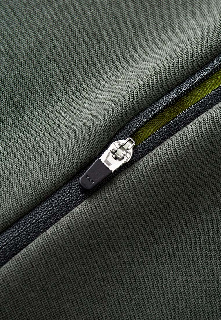 Wisp Ultra-Soft Recycled Polyester and Organic Cotton Boyfriend Fit Sweatshirt with Adjustable Neck Zippers