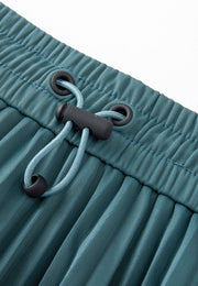 Poised Asymmetric Pleated Skirt