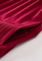 Bleeker Sustainable Nylon Water-Repellent Anti-Crease Pleated Skirt