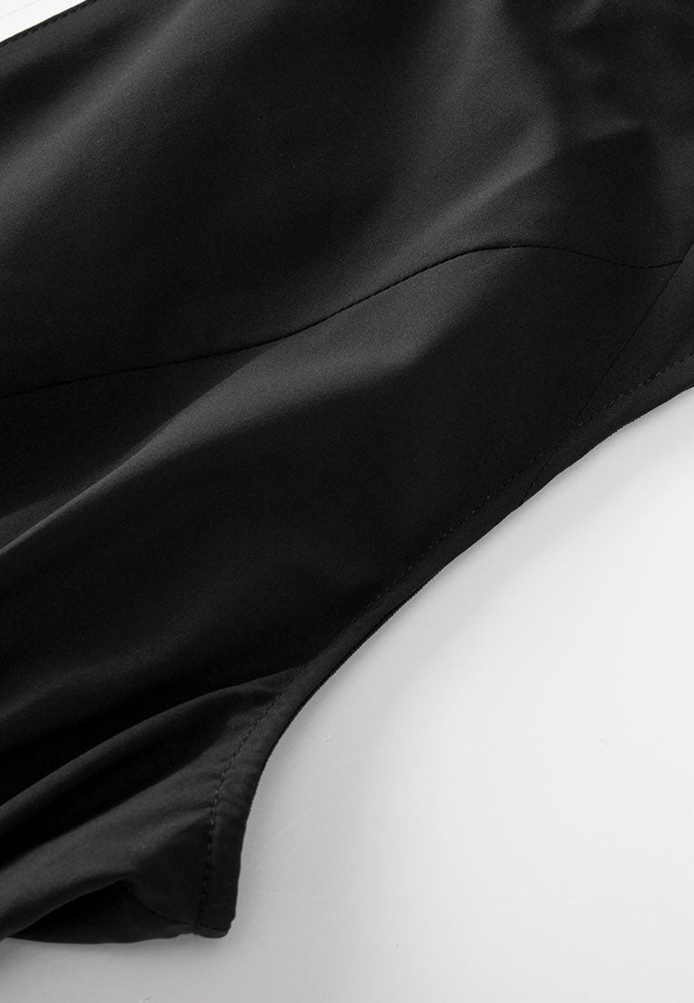 Desiderata Water- & Wind-Resistant Maxi Jacket with Pleated Waist