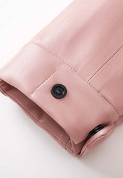 Miller Waterproof Sustainable Vegan Leather Trench with Flared Skirt