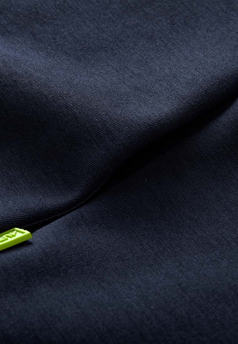 Wisp Ultra-Soft Recycled Polyester and Organic Cotton Boyfriend Fit Sweatshirt with Adjustable Neck Zippers